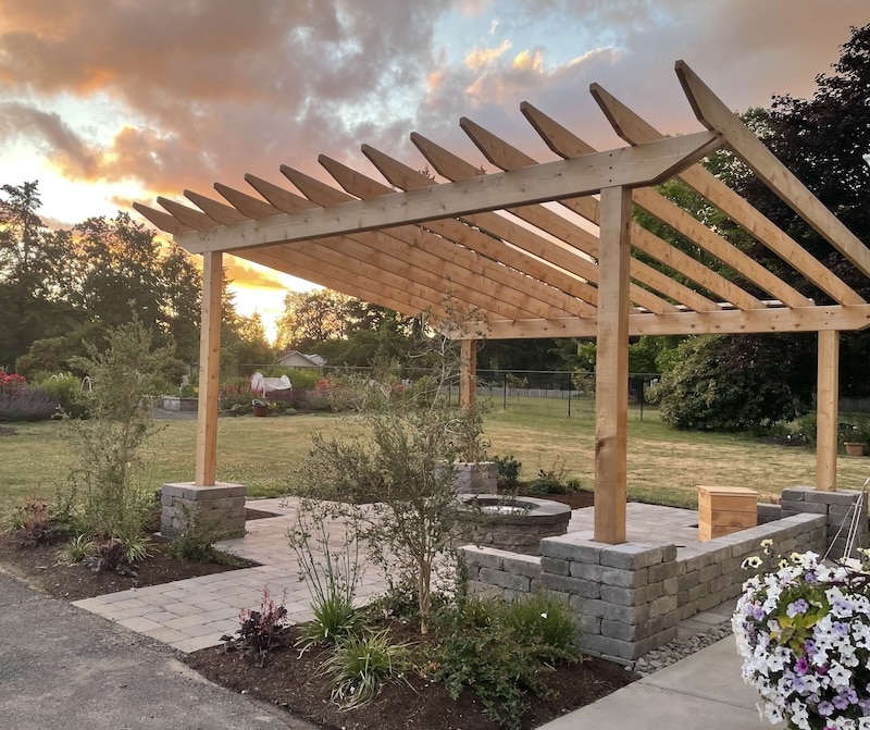 Patio and Pergola